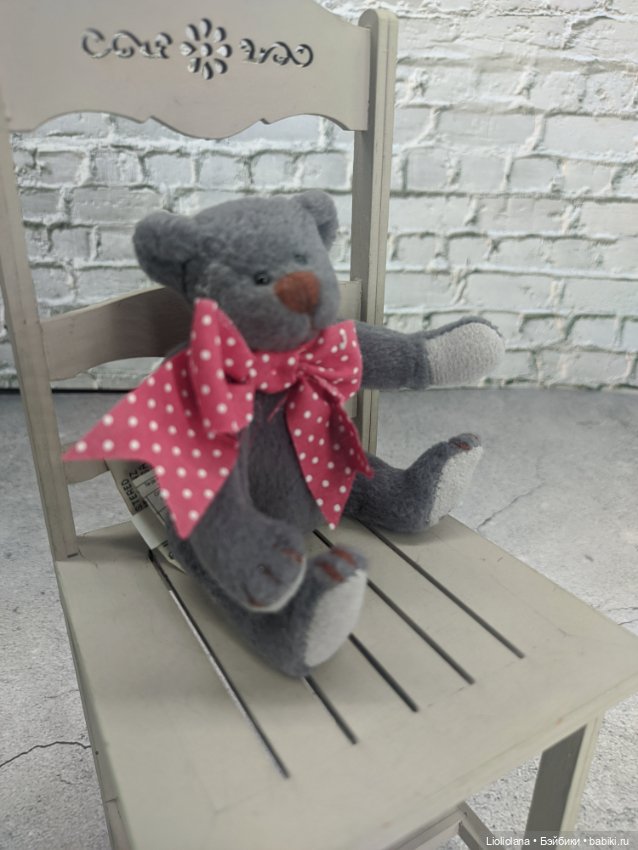 Мишка Роса от Ganz. 12 см (фото 3)