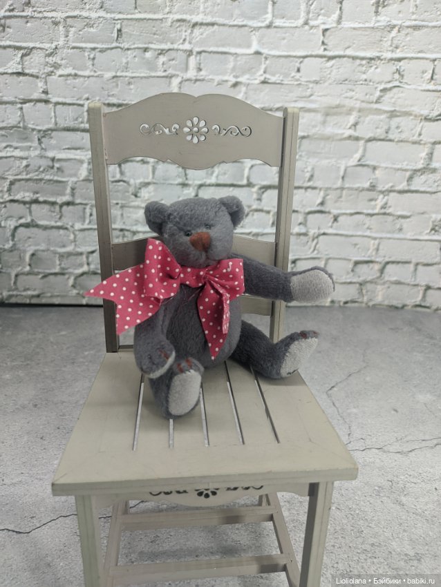 Мишка Роса от Ganz. 12 см