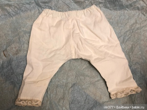 Панталоны для антикварной куклы (фото 2)