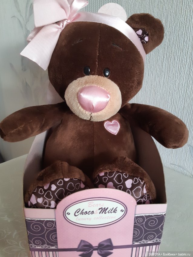 Плюшевые мишки Choco&Milk │ Bears Choco&Milk (фото 3)