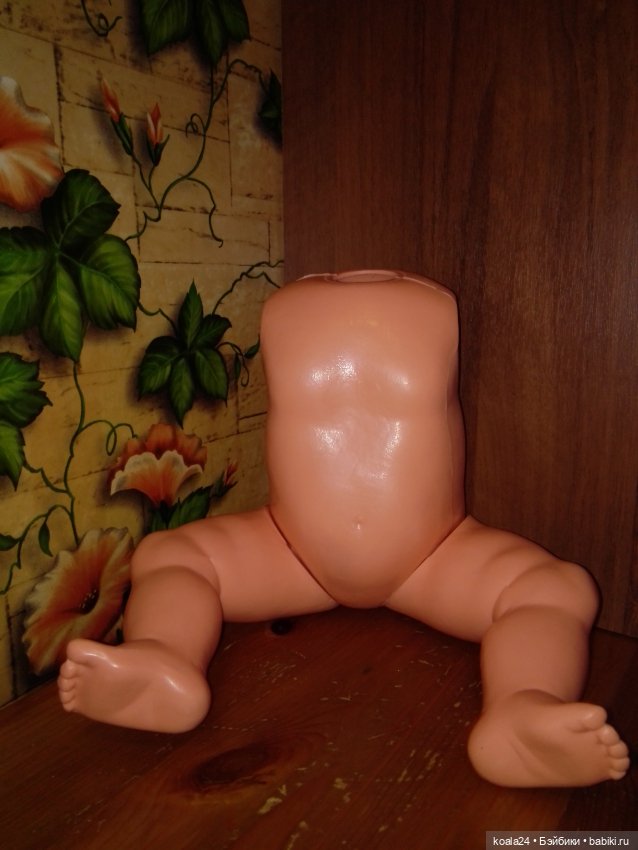 Кукла, пупс ГДР. НОГИ и ТУЛОВИЩЕ, запчасти