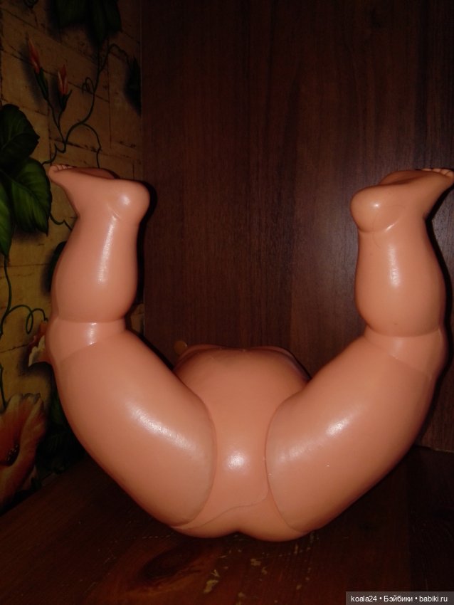 Кукла, пупс ГДР. НОГИ и ТУЛОВИЩЕ, запчасти (фото 6)