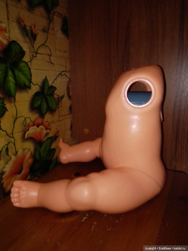 Кукла, пупс ГДР. НОГИ и ТУЛОВИЩЕ, запчасти (фото 2)