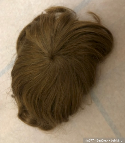 Парик для куклы натуральные волосы (фото 3)