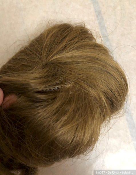 Парик для куклы натуральные волосы (фото 5)