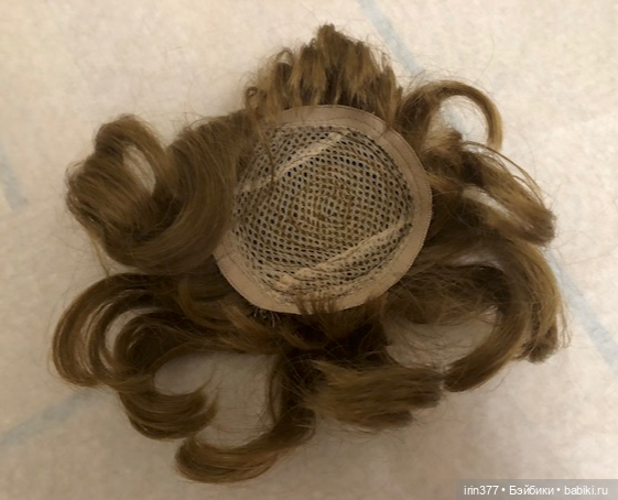 Парик для куклы натуральные волосы (фото 2)