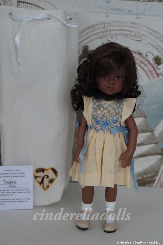 Тришна Monday's Child, Sculpted by Dianna Effner for Boneka, Лимит 15шт