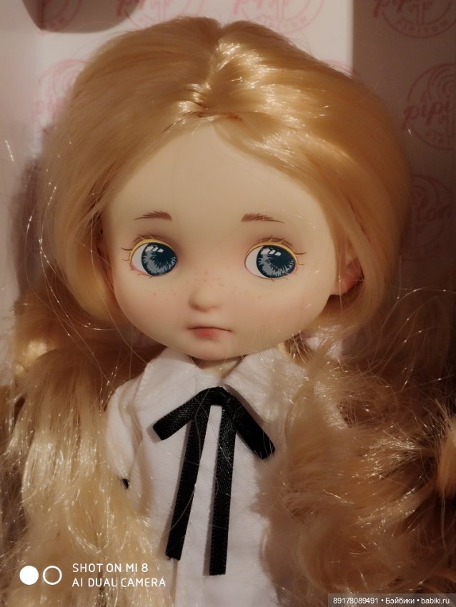 Куколка Pipitom, Summer Schоol, золотой блондин (фото 3)