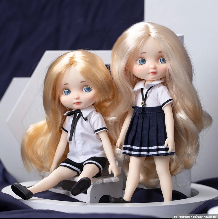 Куколка Pipitom, Summer Schоol, золотой блондин