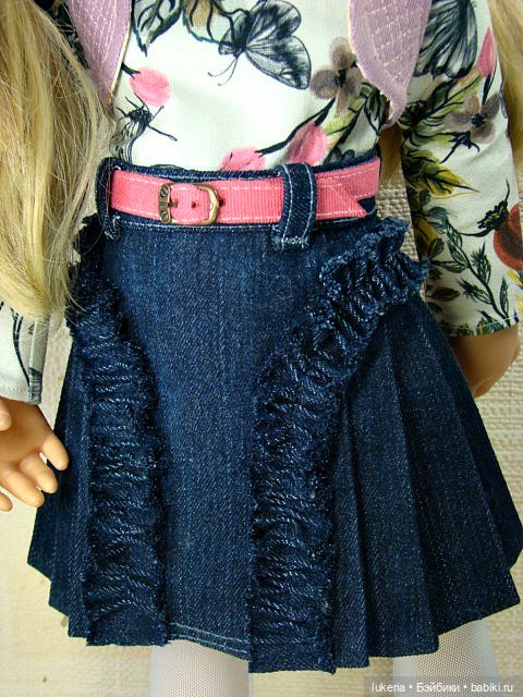 Одежда для Готц (GOTZ), комплект "Розовая кепочка" (фото 3)