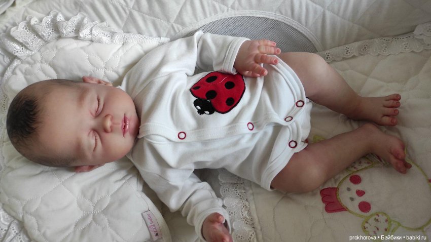 Кукла реборн. Анатомический мальчик - Прототип (фото 9)