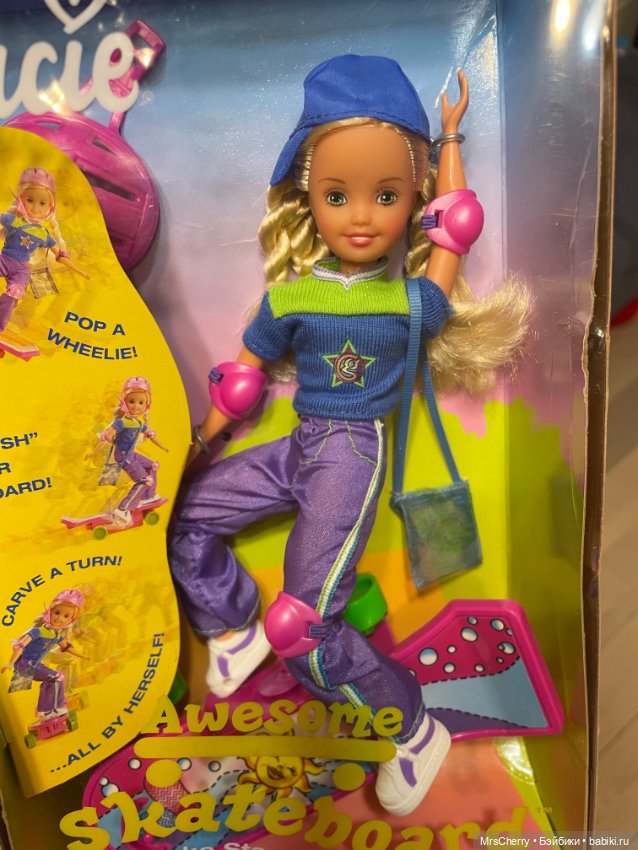 Стейси скейтбордистка / Stacie awesome skateboard (фото 6)