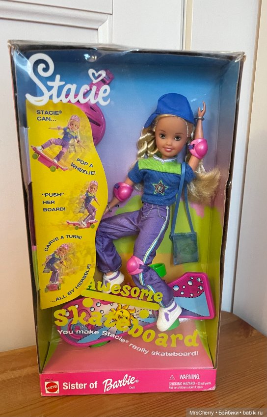 Стейси скейтбордистка / Stacie awesome skateboard (фото 2)