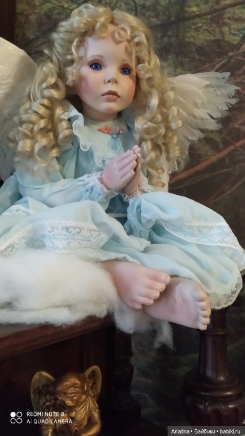 Ангел на облаке от Донны Руберт (фото 3)