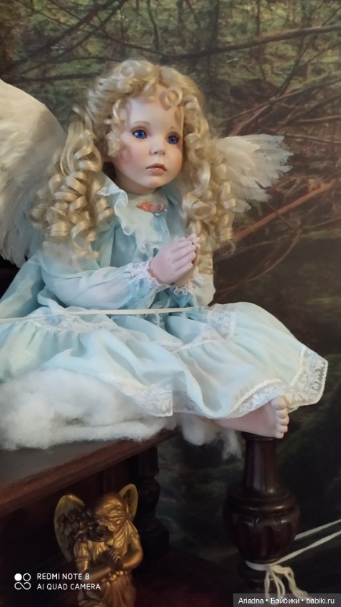 Ангел на облаке от Донны Руберт (фото 2)