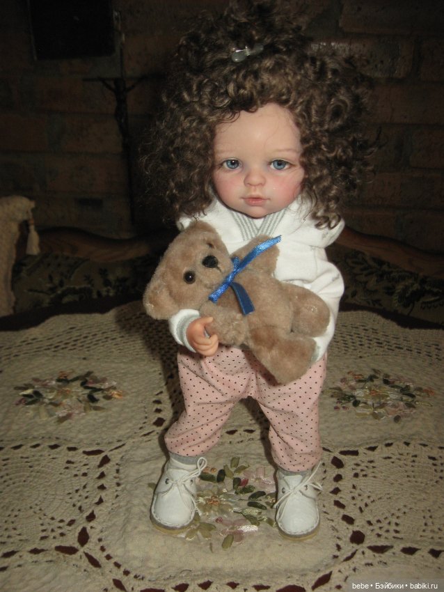 Винтажный мини мишка тедди (фото 4)