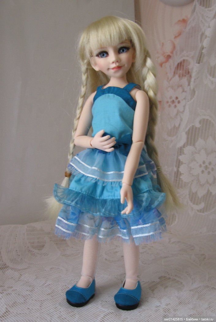Коллекционная BJD куколка «Великолепная» от автора Berdine Creedy (фото 3)