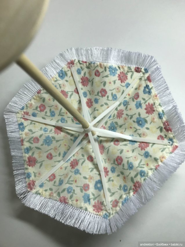 Садовый зонт Bodo Hennig — Кукольная мебель (фото 3)