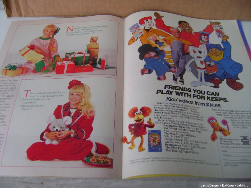 Журнал The Magazine for Girls Barbie (зима 87 год) (фото 6)