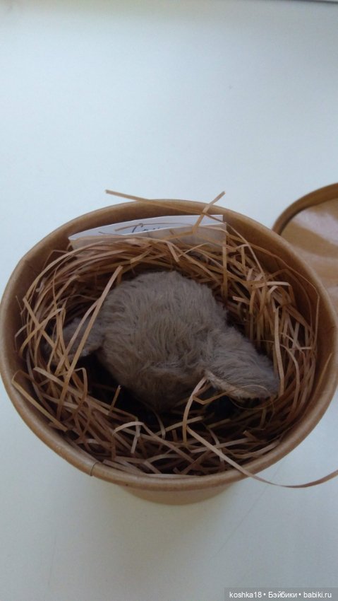 Мышонок Тедди Гаспар — Авторские игрушки (фото 3)