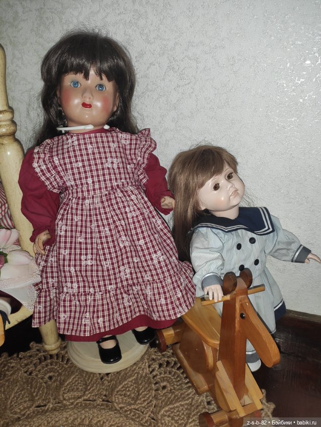 Красивая крупная кукла Hans Volk