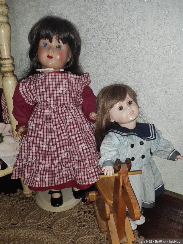 Красивая крупная кукла Hans Volk