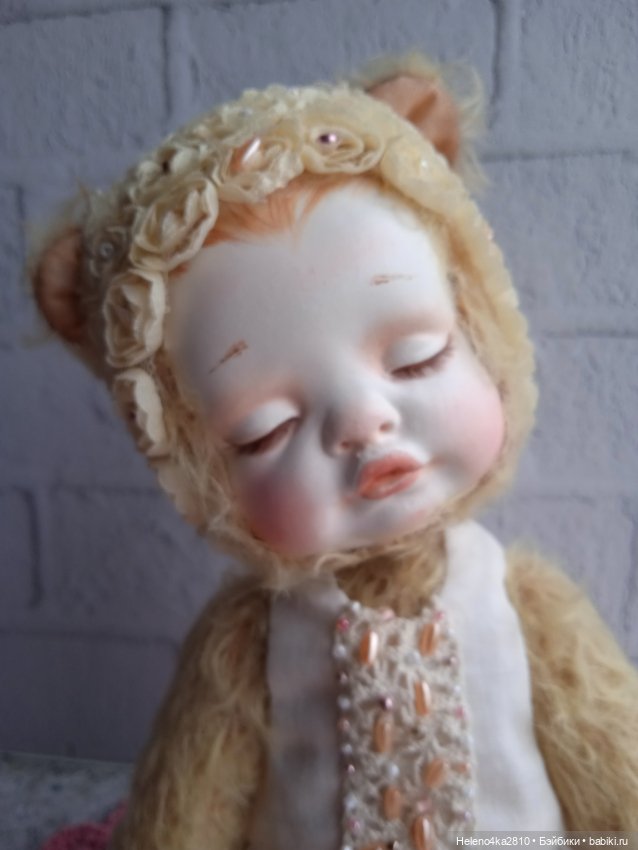 Тедди-долл мишутка Тася — Авторские игрушки (фото 8)