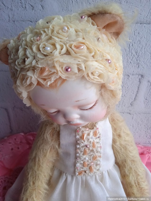 Тедди-долл мишутка Тася — Авторские игрушки