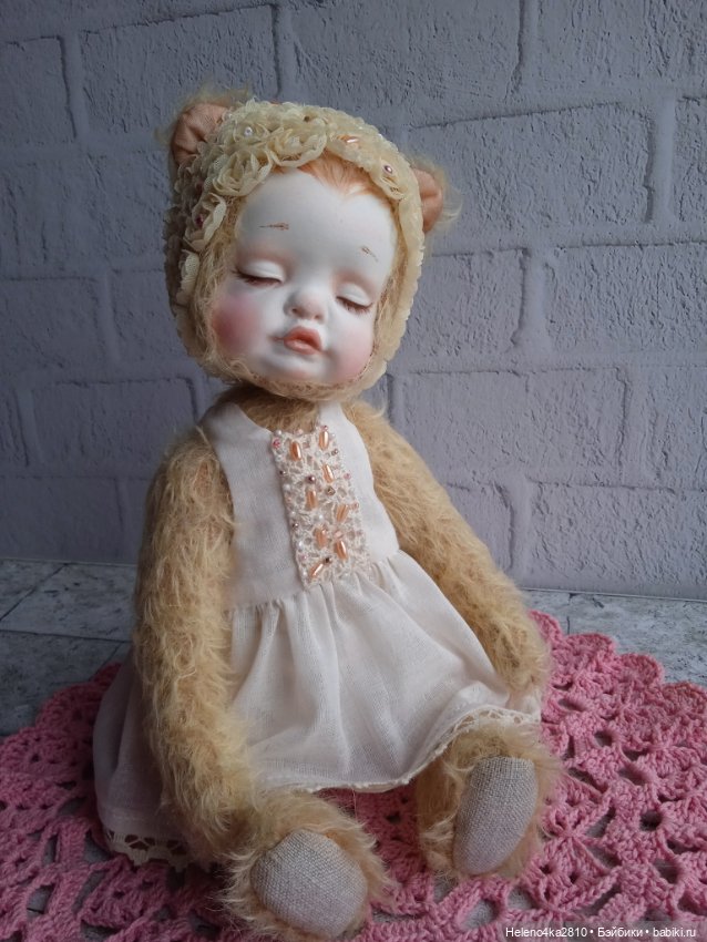 Тедди-долл мишутка Тася — Авторские игрушки (фото 10)