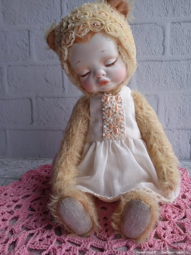 Тедди-долл мишутка Тася — Авторские игрушки (фото 6)