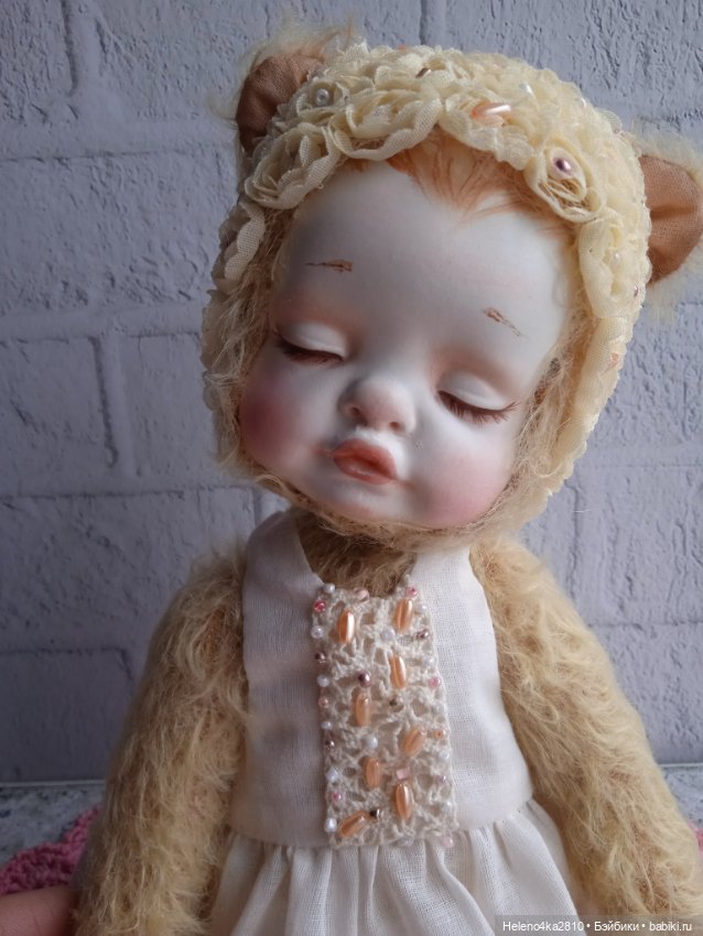 Тедди-долл мишутка Тася — Авторские игрушки (фото 9)