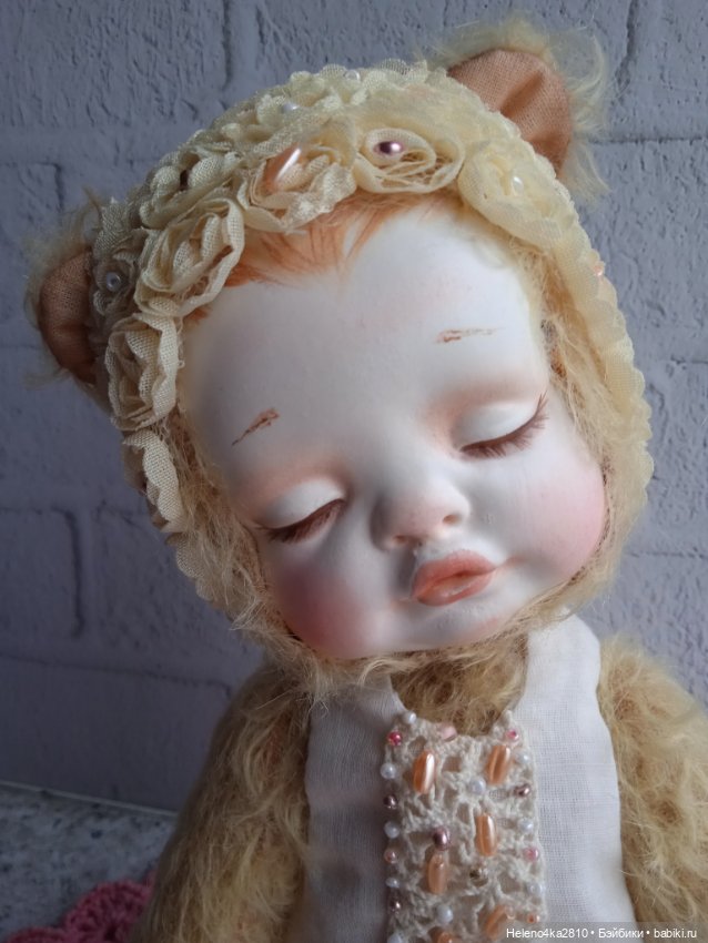 Тедди-долл мишутка Тася — Авторские игрушки (фото 7)