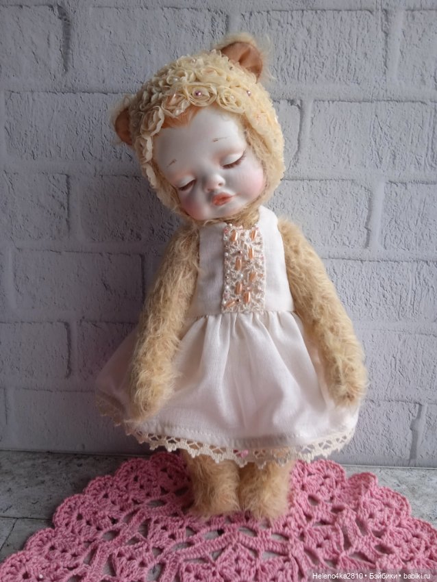 Тедди-долл мишутка Тася — Авторские игрушки (фото 5)