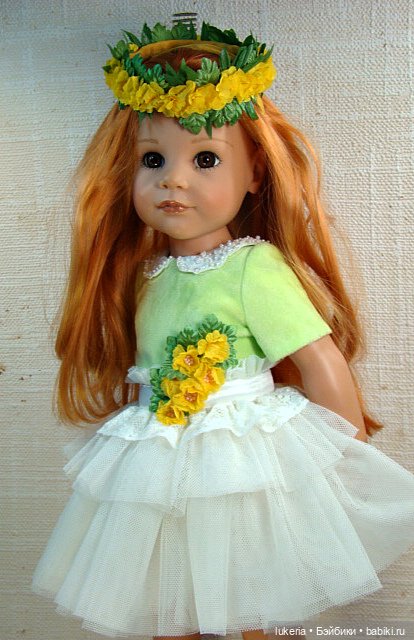 Комплект одежды "Лютики-цветочки" для Готц (GOTZ) (фото 3)