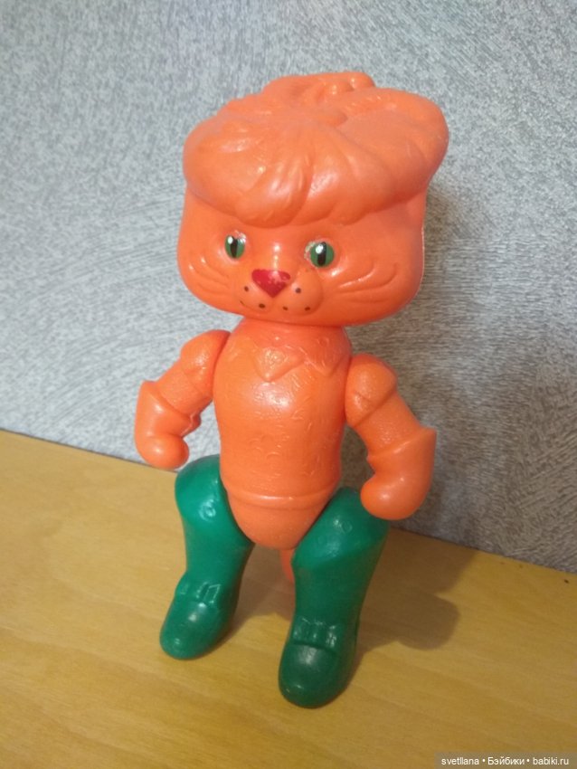 Кот в сапогах из детства — Винтажные куклы и игрушки детства