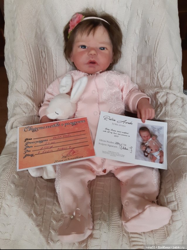 Малышка из молда Робин — Куклы реборн (фото 9)