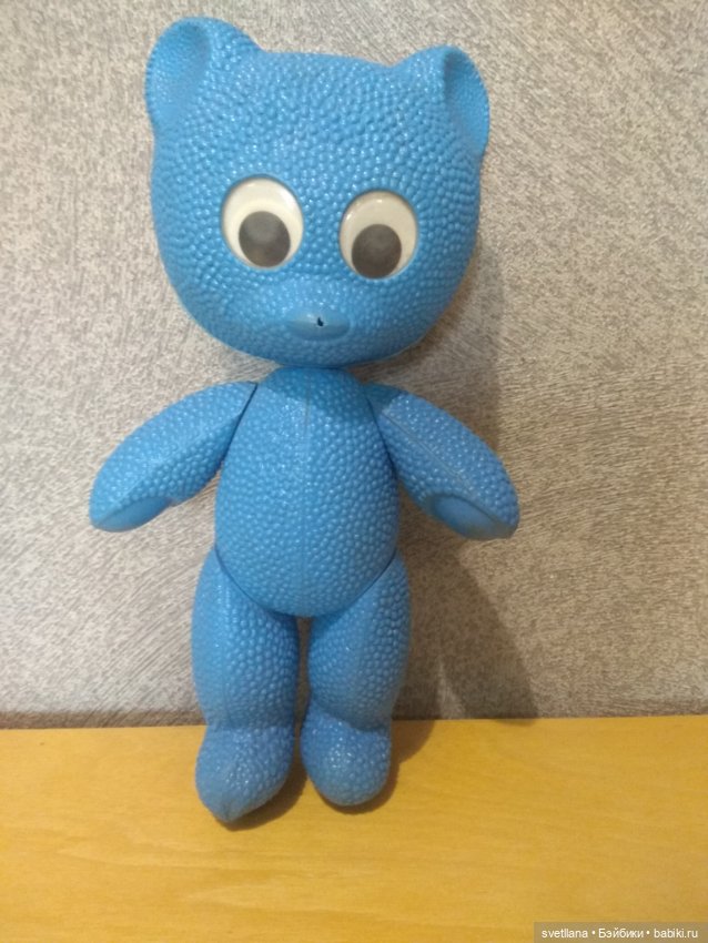 Игрушка из детства. Это кот или медведь