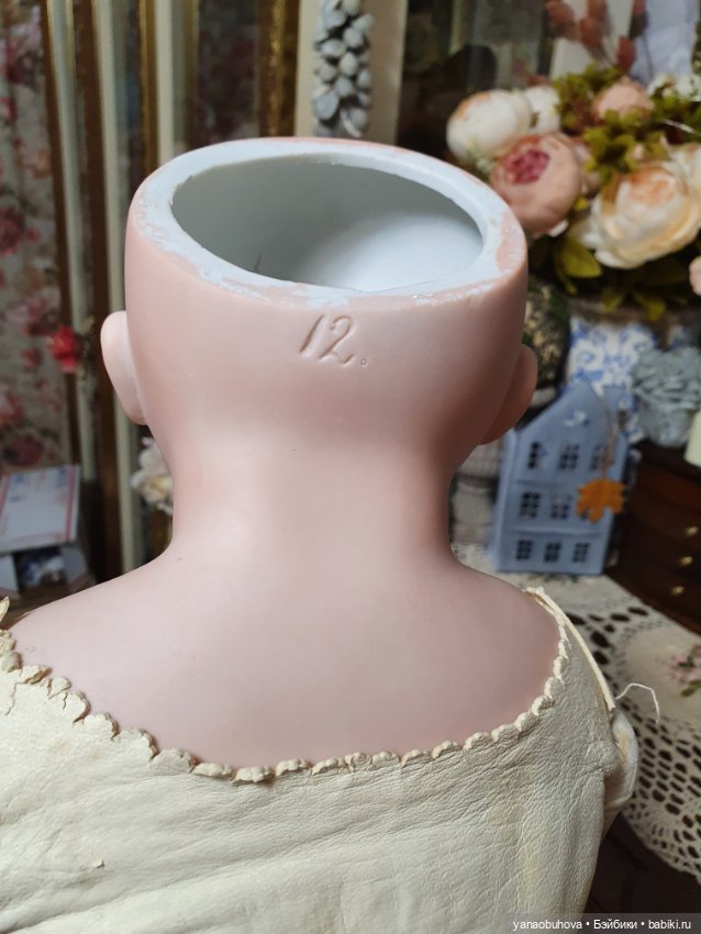 Очень рослая антикварная кукла Альт Бек Готшальк, рост 70 см (фото 4)