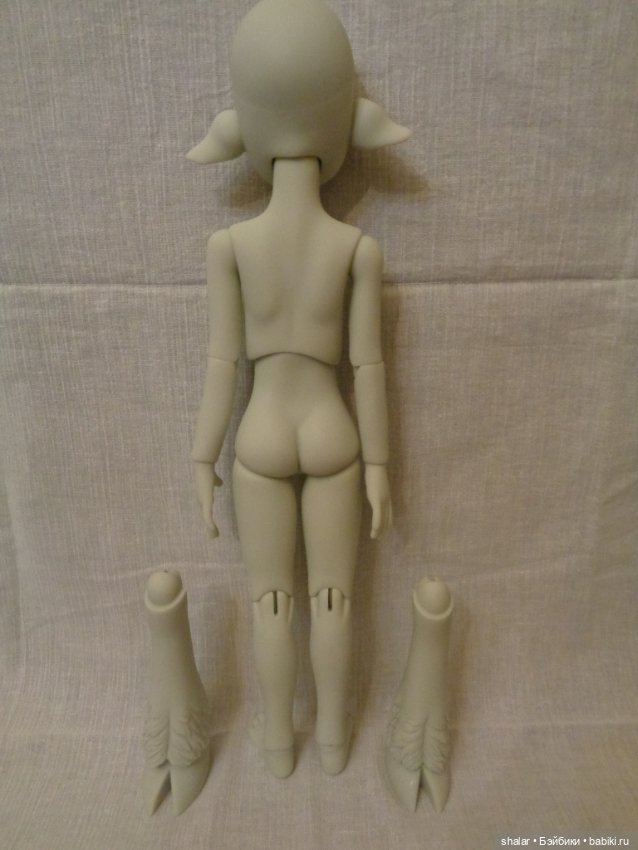 Ларисса Серая от Kaye Wiggs МСД с копытами (Grey Laryssa MSD with HOOVES) (фото 4)