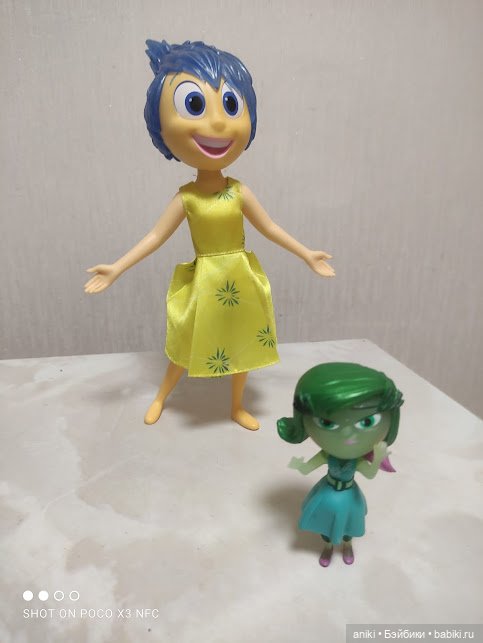 Радость и Брезгливость — Игровые куклы (фото 7)