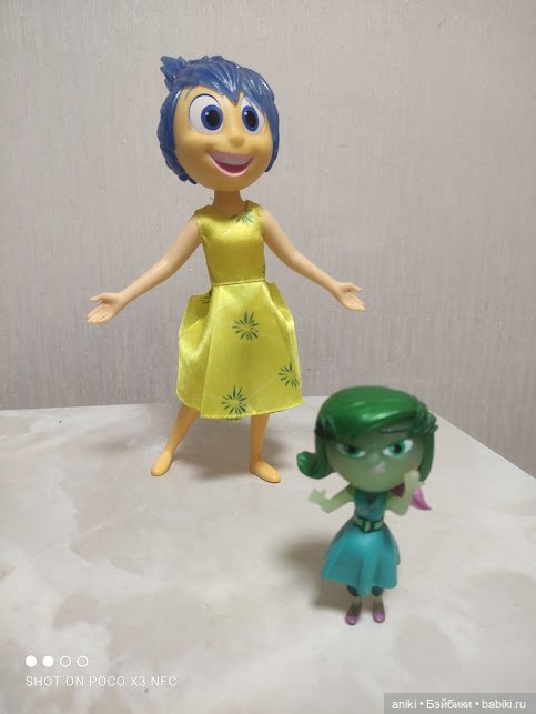 Радость и Брезгливость — Игровые куклы