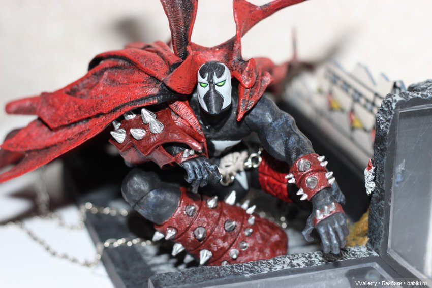 Фигурка Spawn Series 24 Action Figure (спаун со стеной)