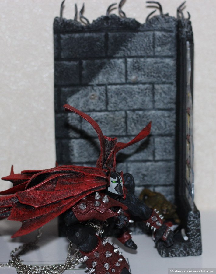 Фигурка Spawn Series 24 Action Figure (спаун со стеной) (фото 9)