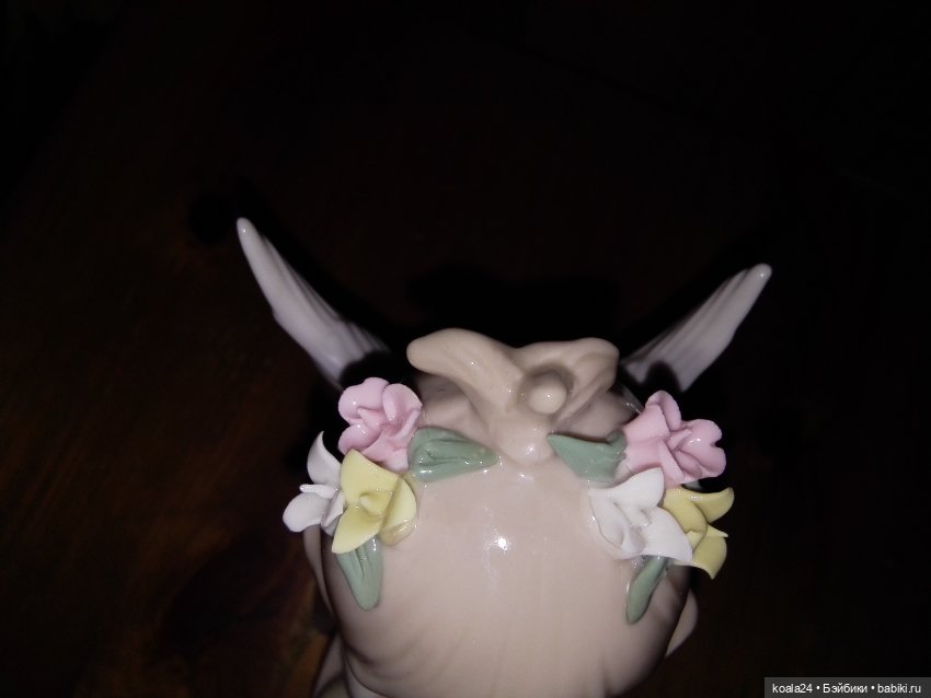 Статуэтка Девочка с котёнком Ангелок (фото 9)