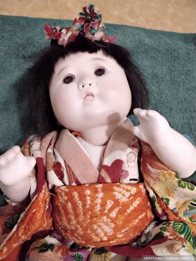 Ichimatsu девочка — Антикварные куклы (фото 3)
