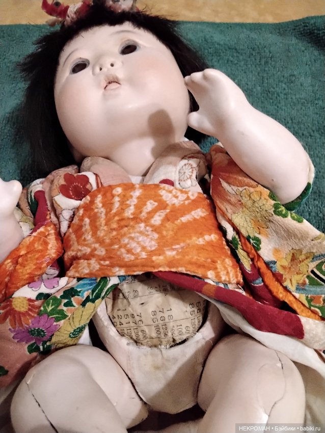 Ichimatsu девочка — Антикварные куклы (фото 4)