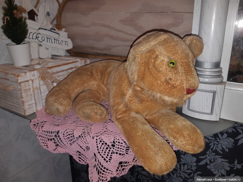 Лев ГДР — Винтажные куклы и игрушки детства (фото 2)