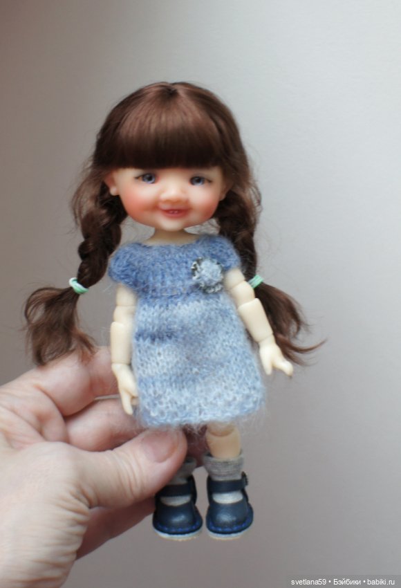 Натуральные парички для кукол (фото 7)