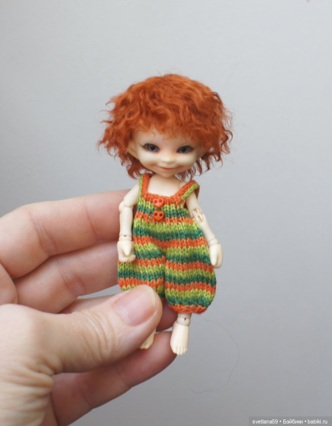 Натуральные парички для кукол (фото 2)