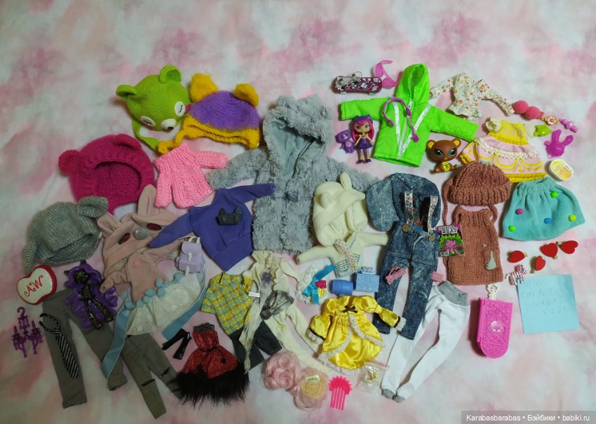 Одежда и аксессуары для блайз, бжд, pullip